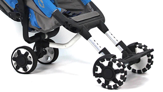 Illustration for article titled Clever Backpack Stroller Is Always at the Ready, Never in the Way